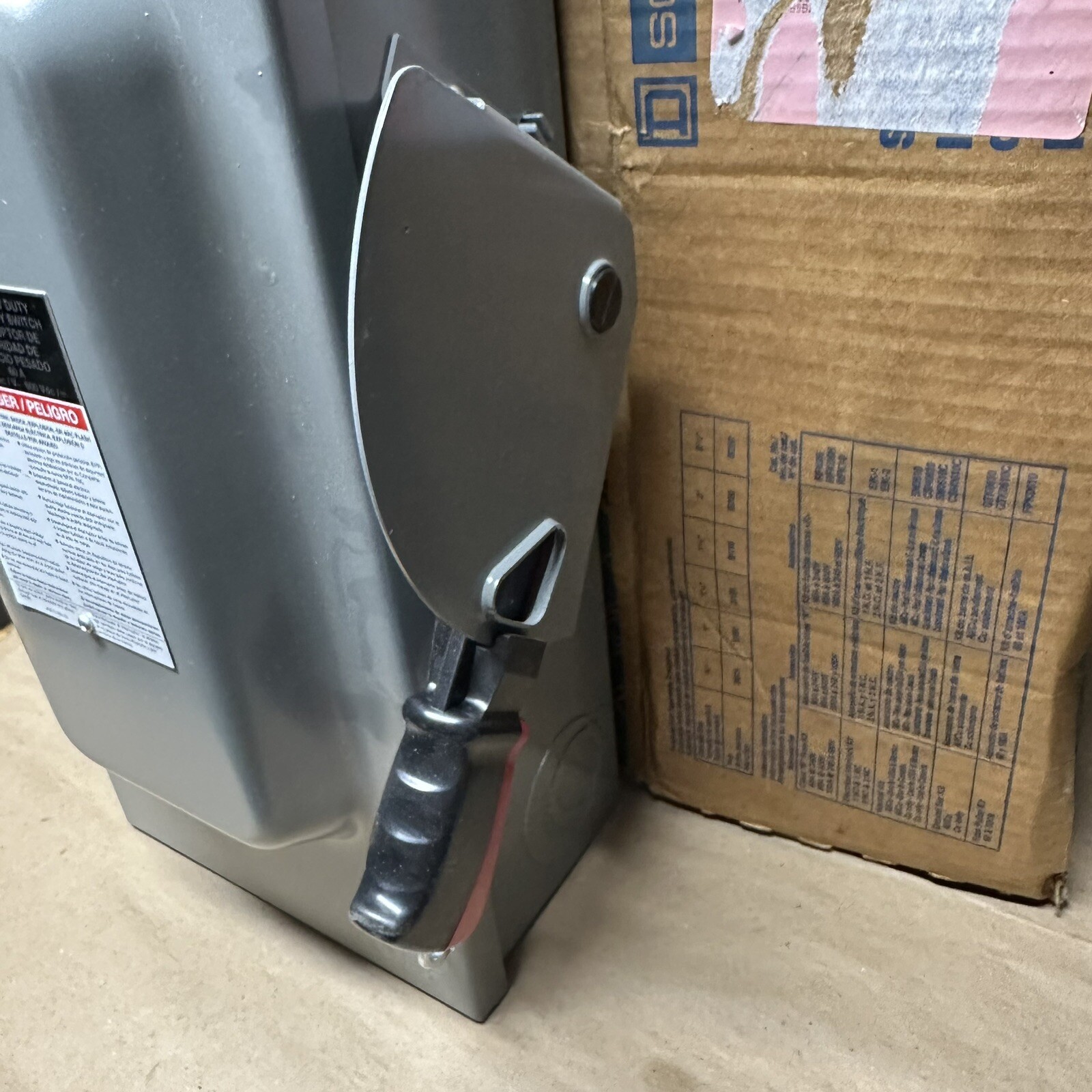 NEW SQUARE D HU362RB NON-FUSED SAFETY SWITCH 3R OUTDOOR 60 A 600 V