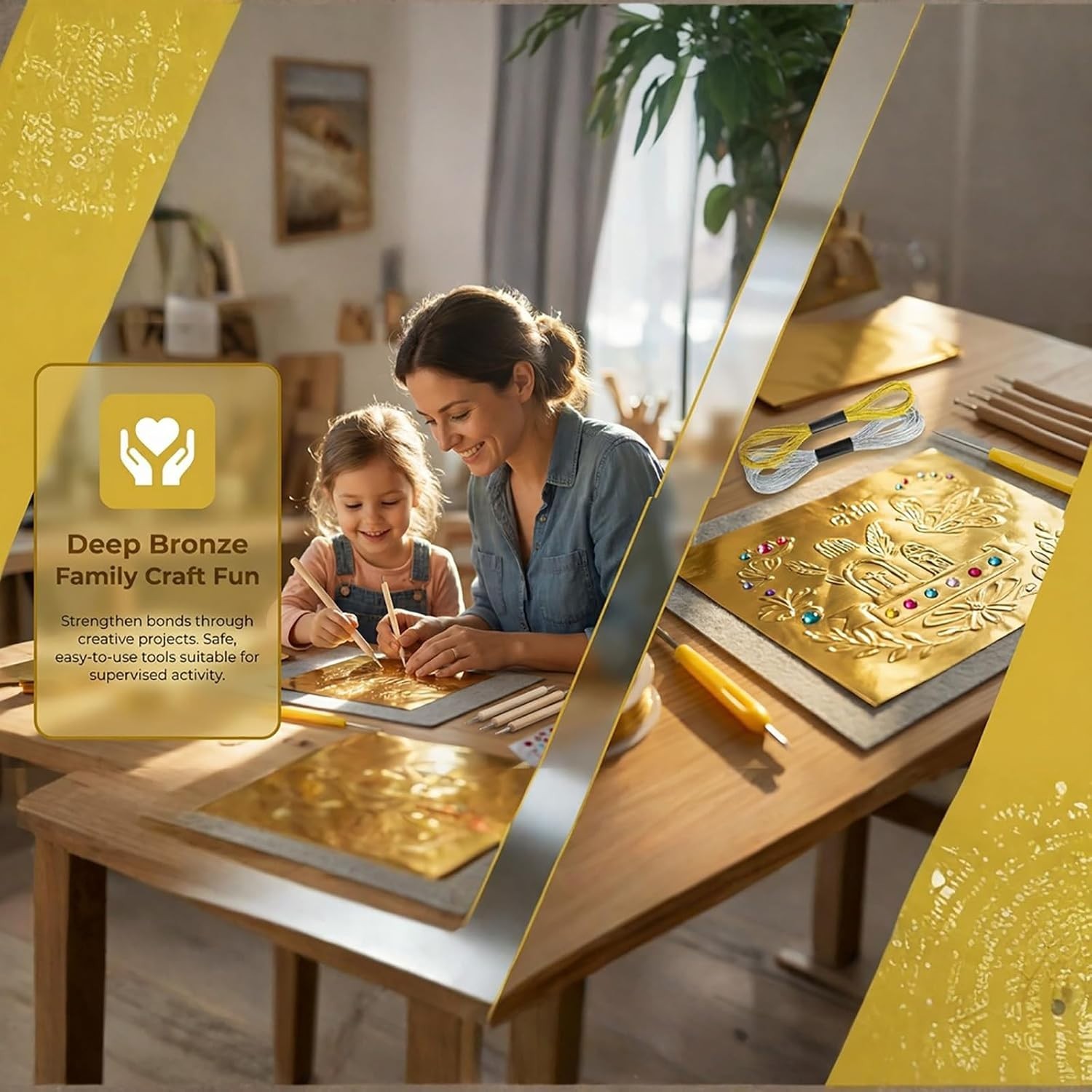 Metal Embossing Foil Sheets Kit – 30 Sheets for Artistic Decorations & Gifting