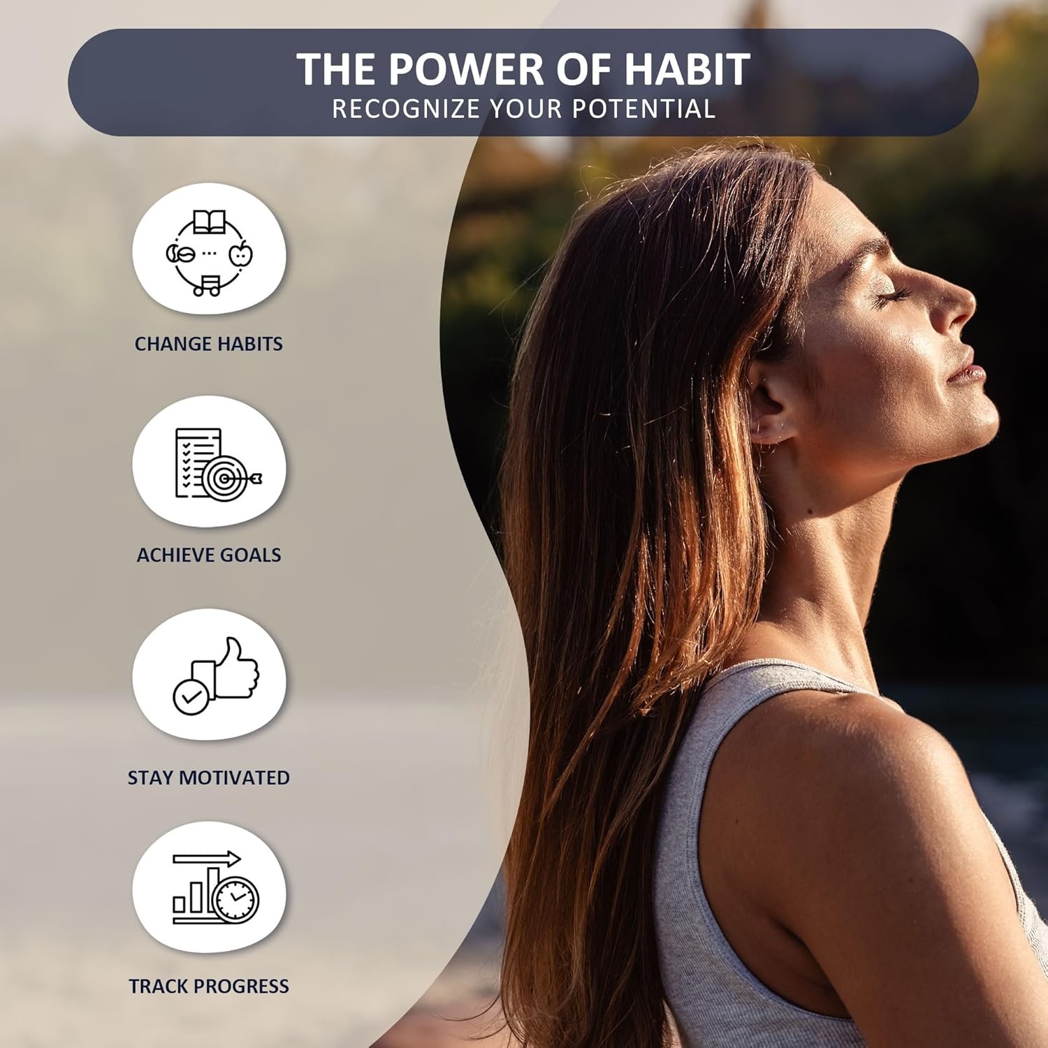 Habit Tracker Calendar 2026 (Undated 12 Months) – Daily Habit Tracker Jounal wit