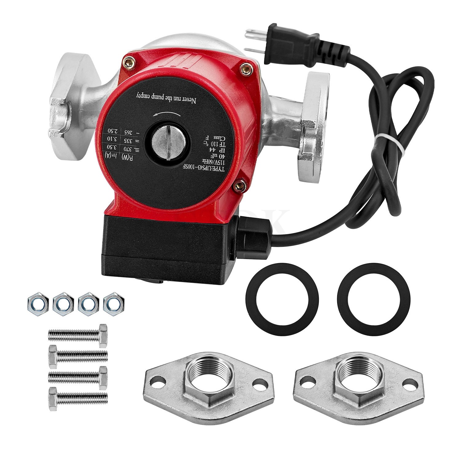 Stainless Steel Circulator Pump For UPS43-100SF 95906638 115V 1/2 HP