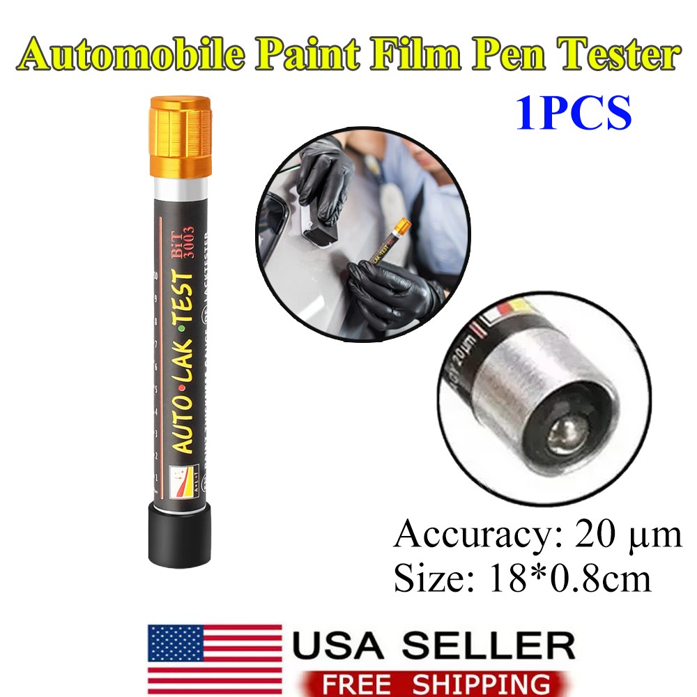 Car Paint Test Thickness Tester Meter Gauge Auto Paint Crash Check Magnetic 1PC