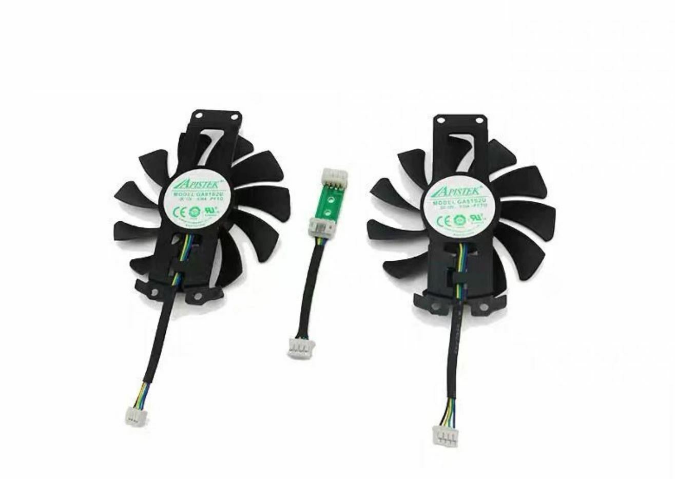 GA81S2U 12V 0.38A 75mm Cooler Fan For ZOTAC GTX 1060TI 3G D5 Graphics Card Fan #