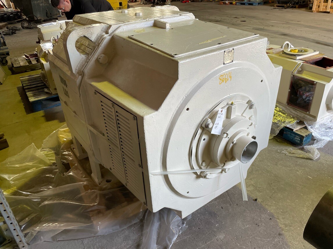 1000 HP Reliance DC Electric Motor 1200 RPM Fr B842AT DPFVBB 500 V EOK