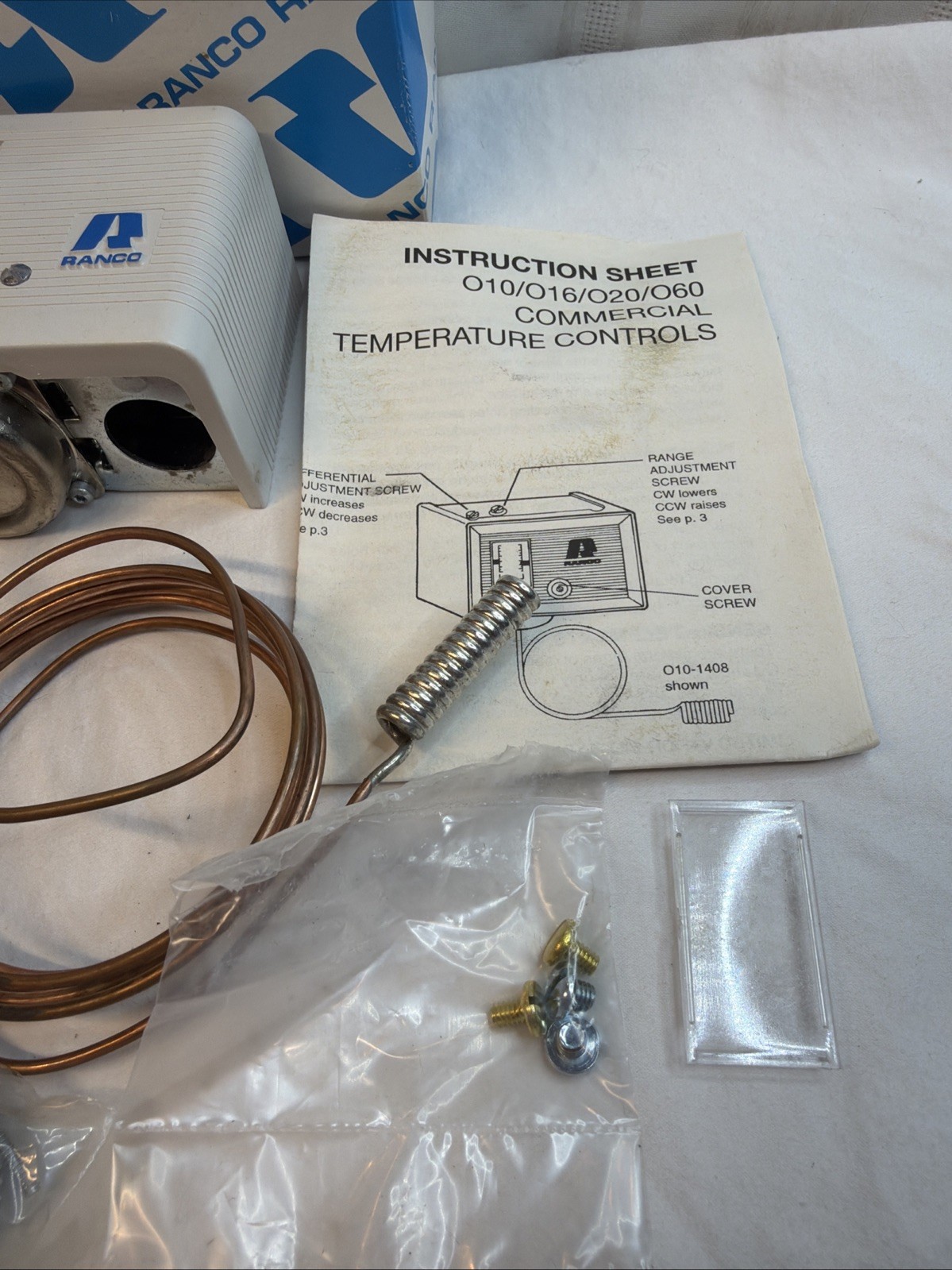 Ranco O10-1409 Commercial Temperature Control New Open Box
