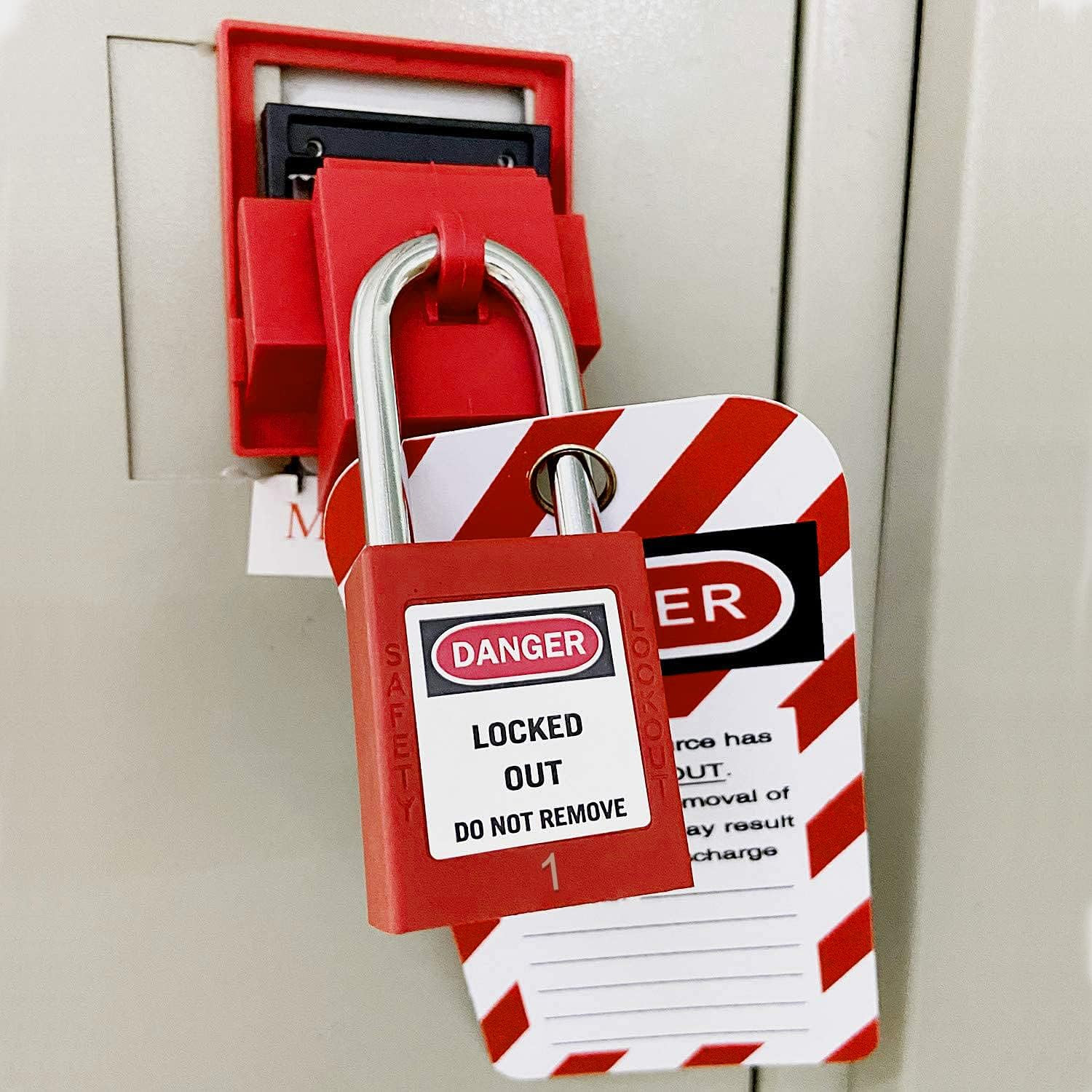 Lockout Tagout Locks, Safety Padlock, Loto Locks Keyed Differently Lock Out Tag