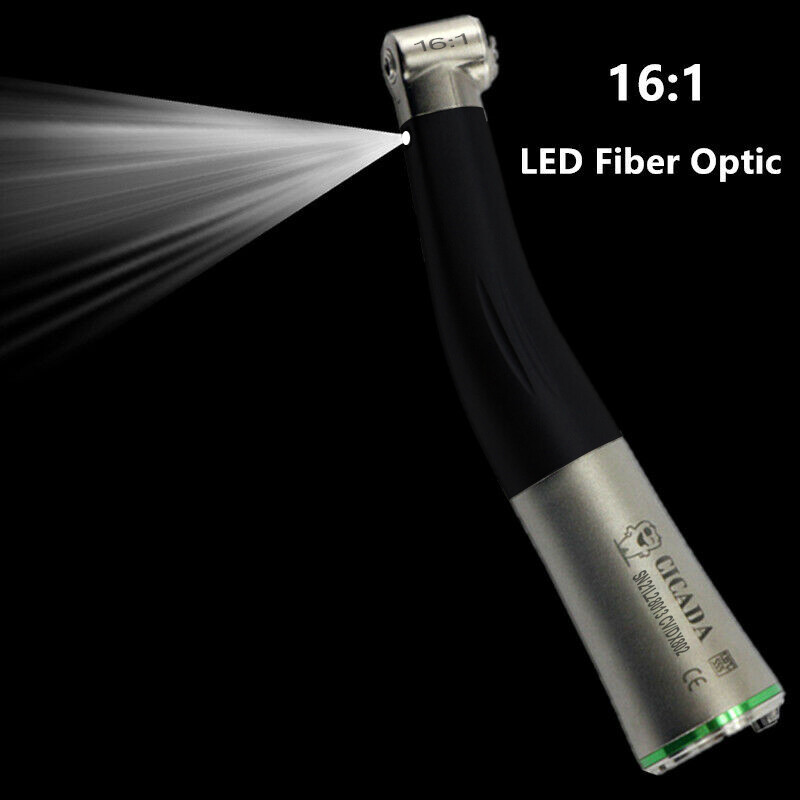 CICADA Internal Spray Dental 16:1 Fiber Optic Handpiece Contra Angle
