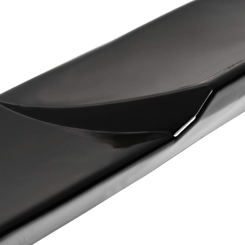 Universal Hydro Dipped Rear Window Roof Spoiler Glossy Carbon Look