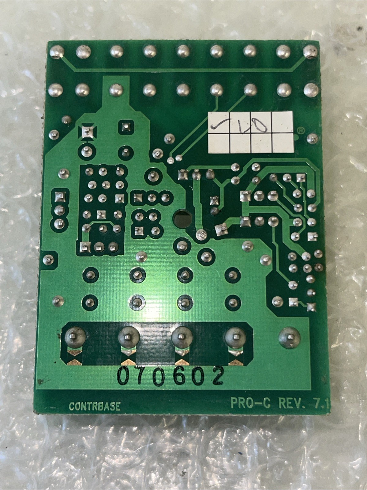 Contrbase PRO-C Rev 7.1 Industrial Power Control PCB Board Module 070602