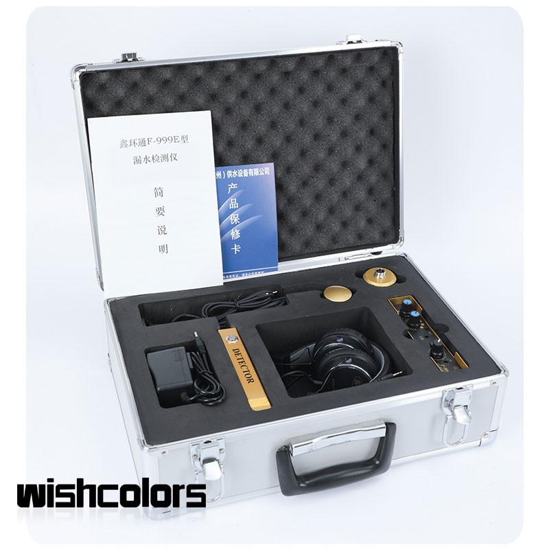 F-999L F999L Water Leak Detector Water Pipe Leak Detector+LCD Display+2m Detect