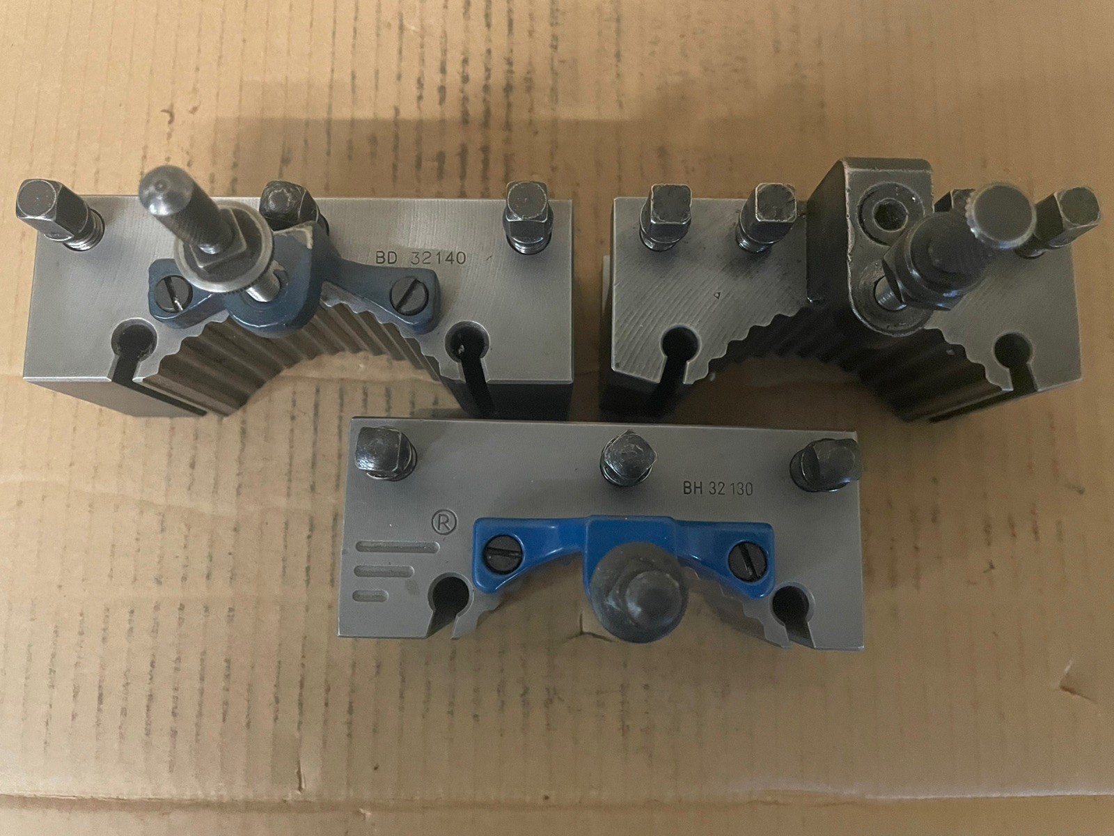 ORIGINAL MULTIFIX “B” QUICK CHANGE TOOL POST w/3 HOLDERS Made in Switzerland