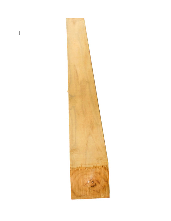 Squared Teak Post, 3″ x 3″ x 48″ inches Long, Real Teak Wood