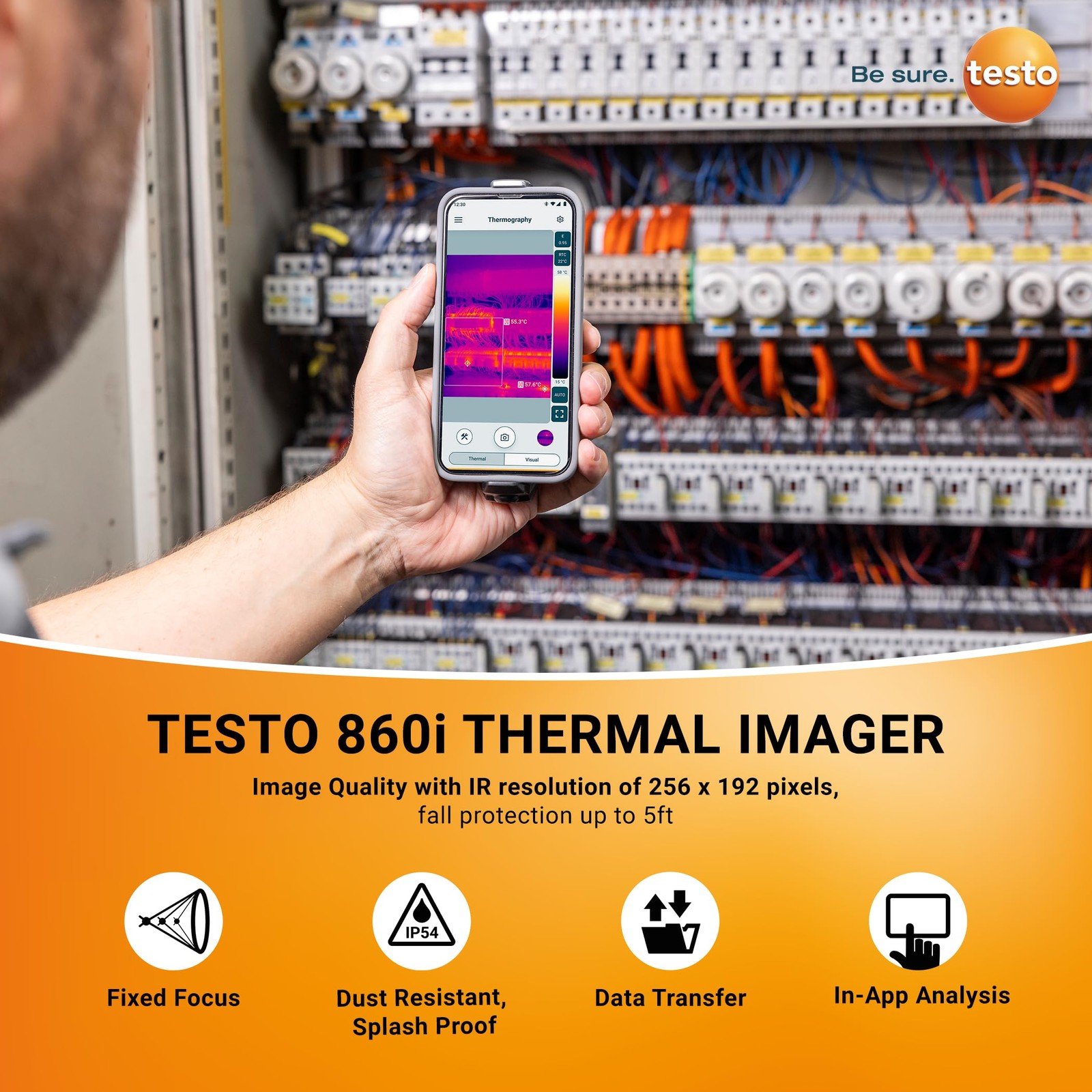 testo 860i Wireless Thermal Imaging Camera for iPhone & Android – Thermal Imager