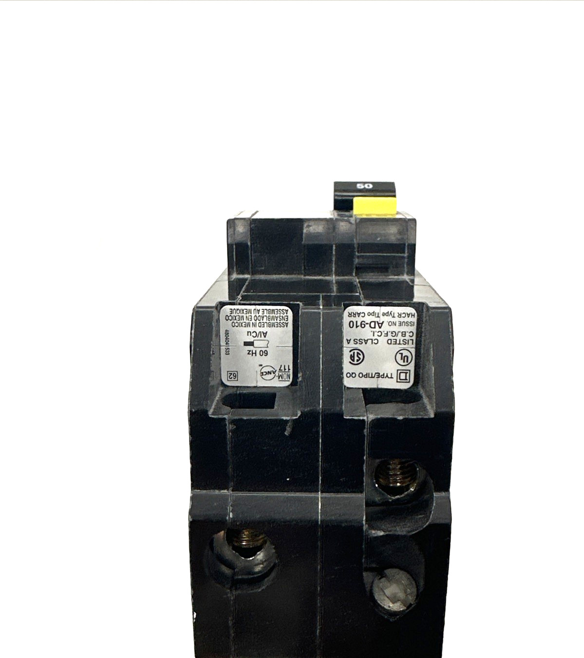 NEW Square D QO250GFI Ground Fault Circuit Breaker GFCI 2 Pole 50A 120/240V