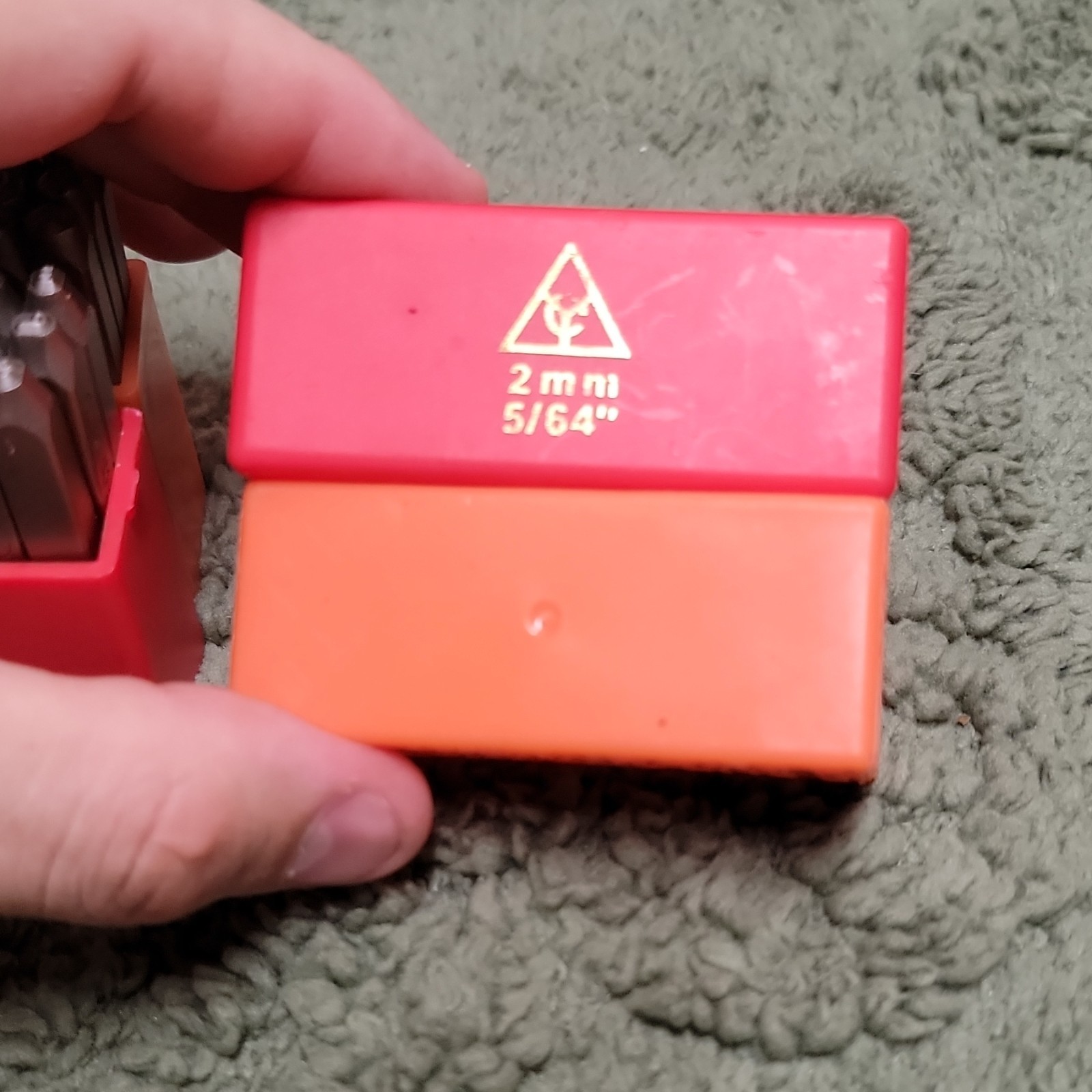2mm (5/64 in) Steel Letter & Number Stamp Punch Set with Storage Boxes