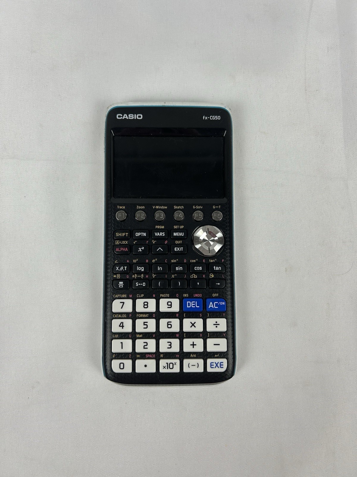 Casio fx-CG50 Color Graphing Calculator Python SAT ACT Tested No Slide Cover