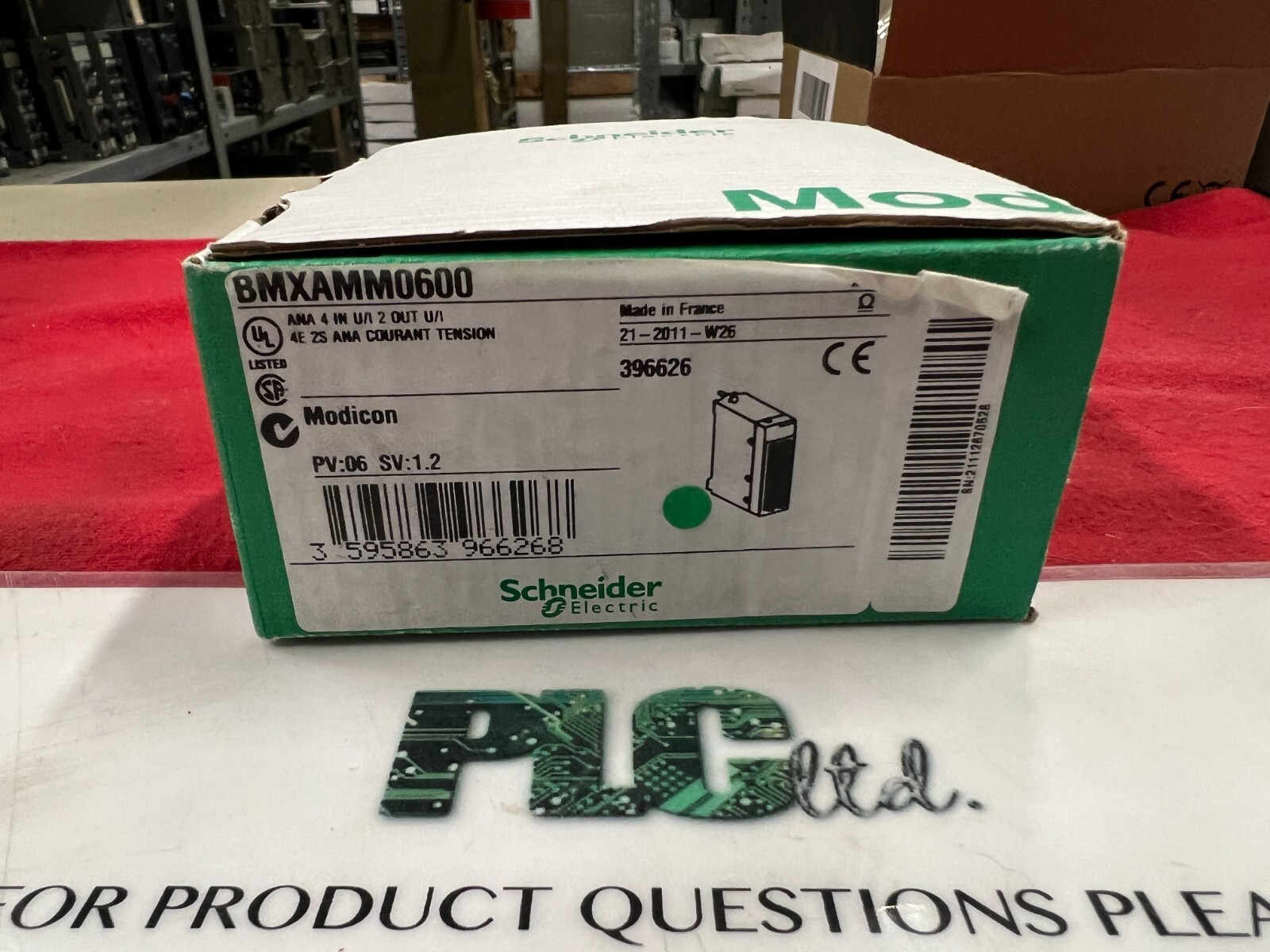 BMXAMM0600 New Schneider Electric Modicon BMX-AMM-0600 M340