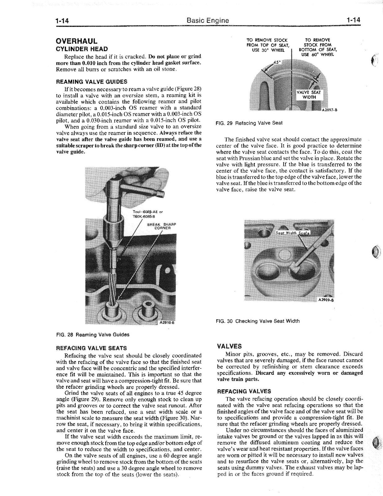 302 351 Industrial & Marine Engine Service Manual Fits Ford CSG-850 WSG-858 CID