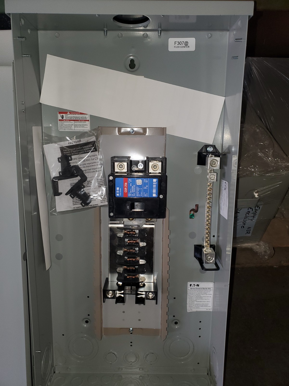 CH12B200RF 200 Amp 12-Circuit Outdoor Main Breaker Plug-On Neutral Load Center