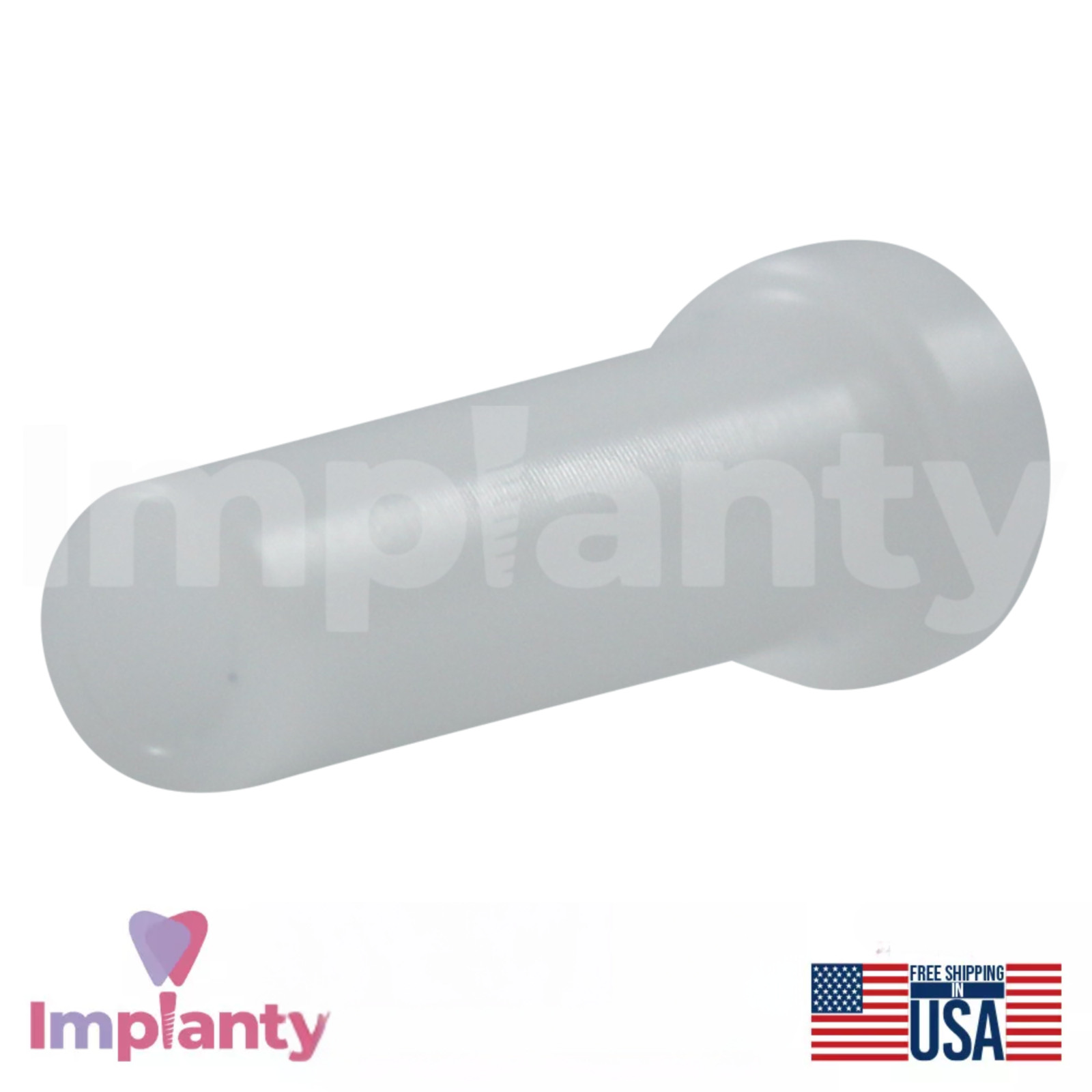1x Dental Straight Multi Unit NP Conical Connection 2.25mm Plastic Sleeve Set