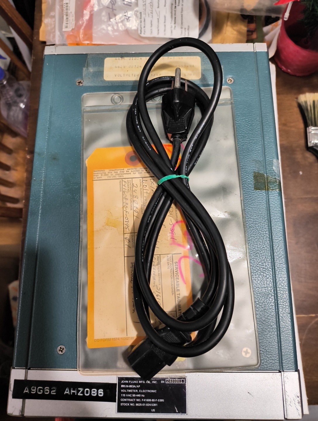 Fluke 893A AC-DC Differential Voltmeter – 1 Each