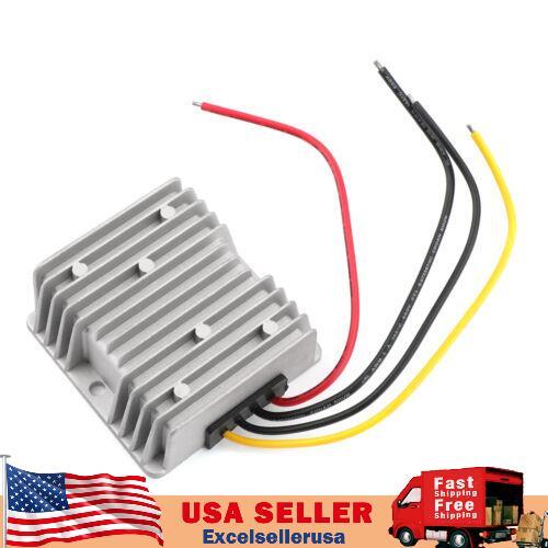 8-40V to 12V 6A DC Voltage Stabilizer 72W Car Power Supply Regulator Waterproof