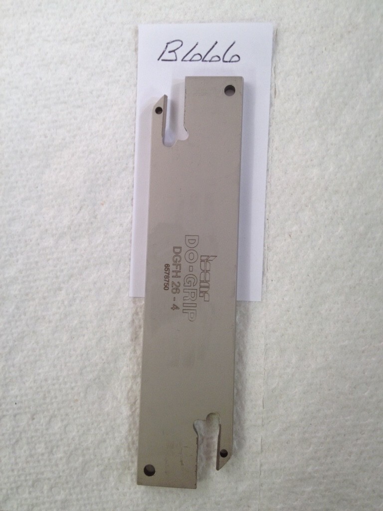 1 NEW ISCAR DGFH 26-4 GROOVING / PARTING BLADE.ISRAEL MADE. 02301243