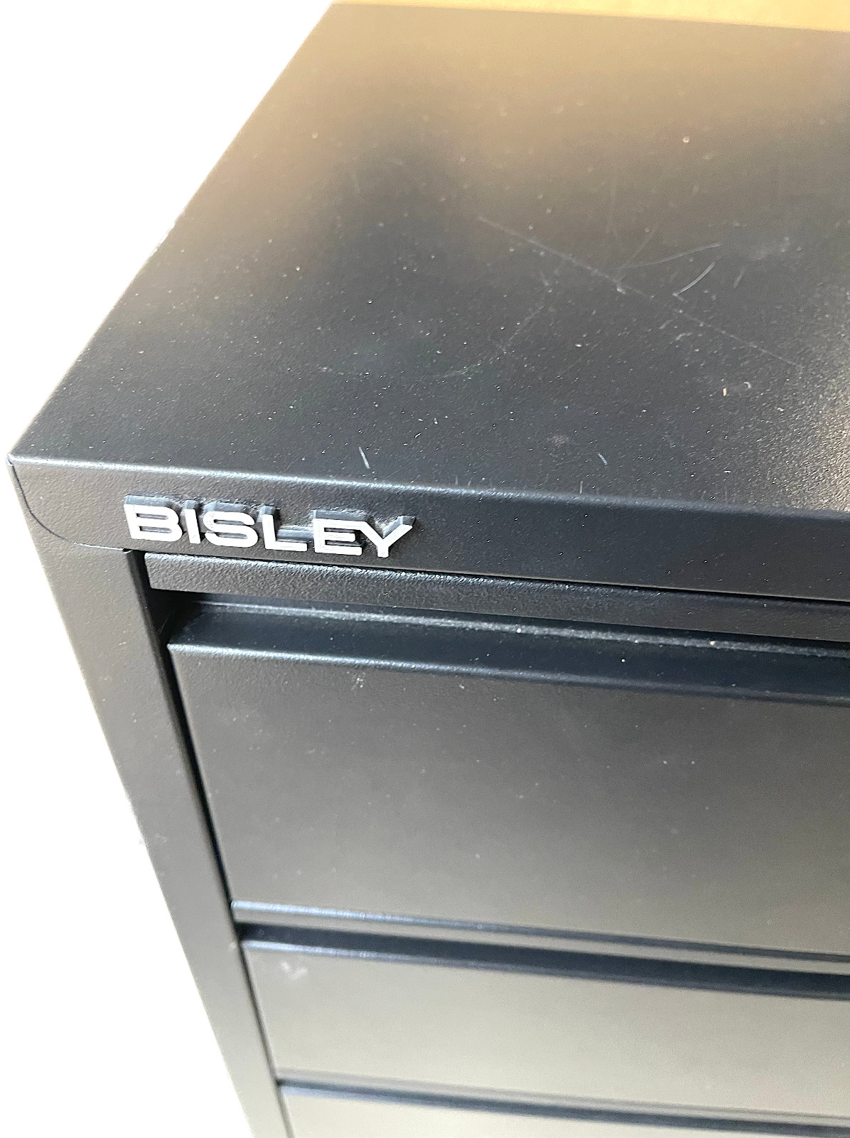 BISLEY 3 Drawer File Cabinet Metal Filing Home Office Steel No Key 29x16x16 NJ