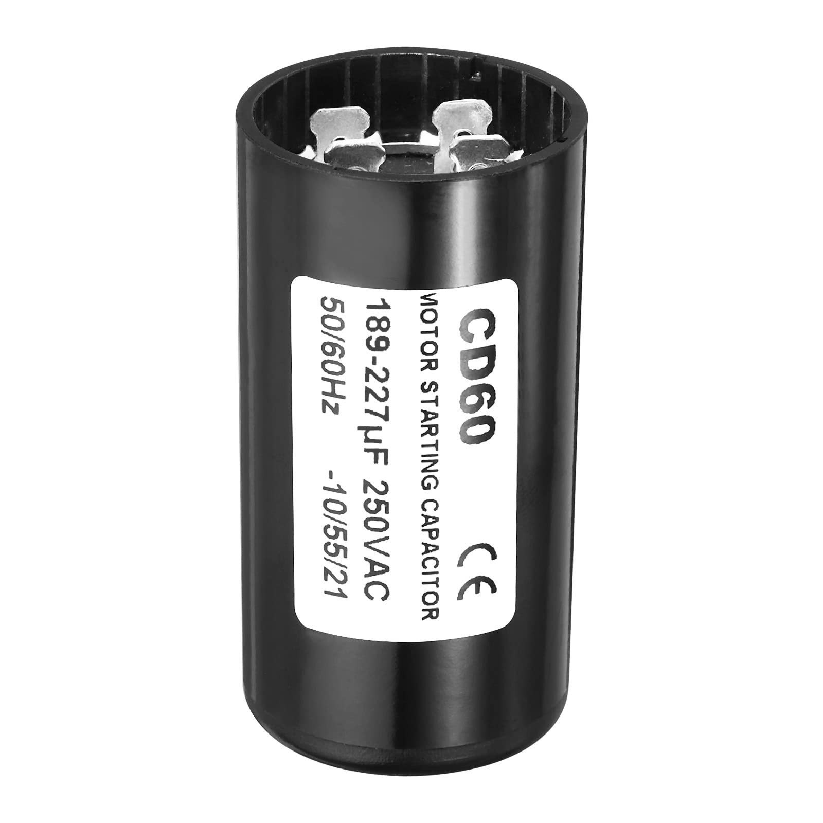 PATIKIL Motor Start Capacitor, 189-227uF/Mfd 250VAC 50/60Hz CD60 Run…