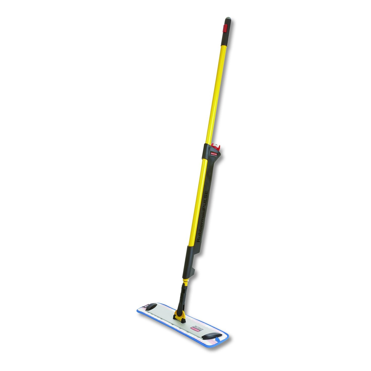 Pulse Microfiber Spray Mop System 17″ Microfiber Head 52″ Yellow Plastic Handle