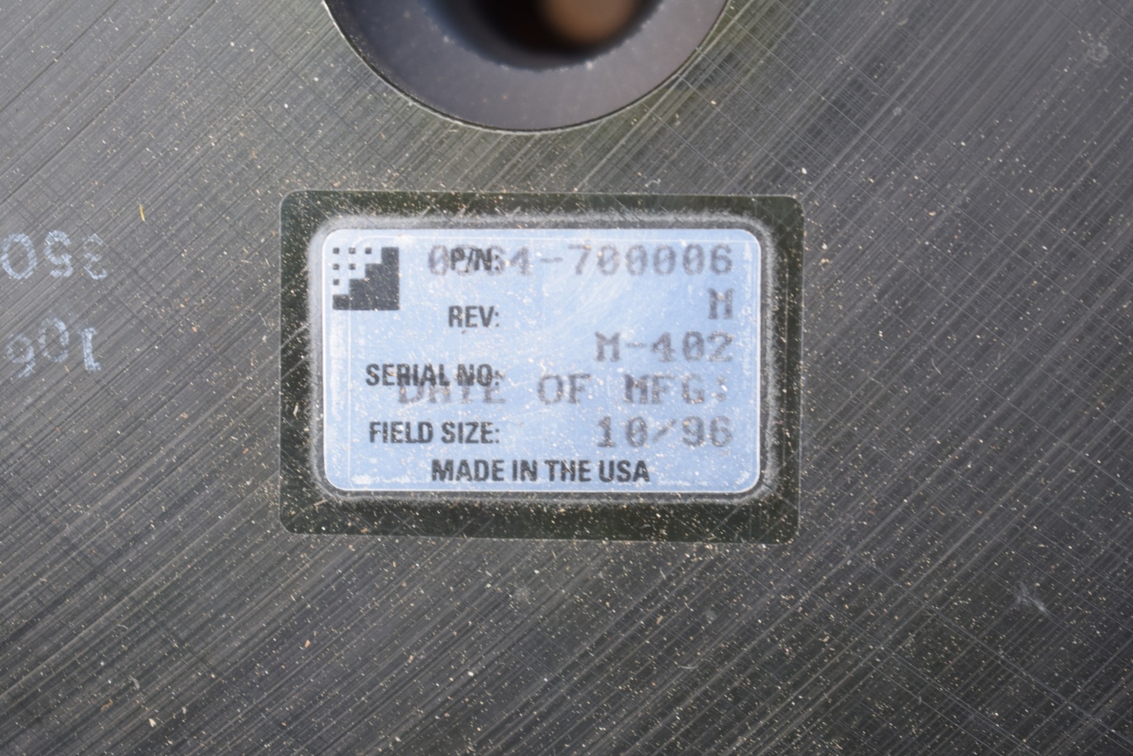 Ultratech Stepper, 1064-700012-D2, 0064-700006, REV: M, M-402, Photomultiplier L