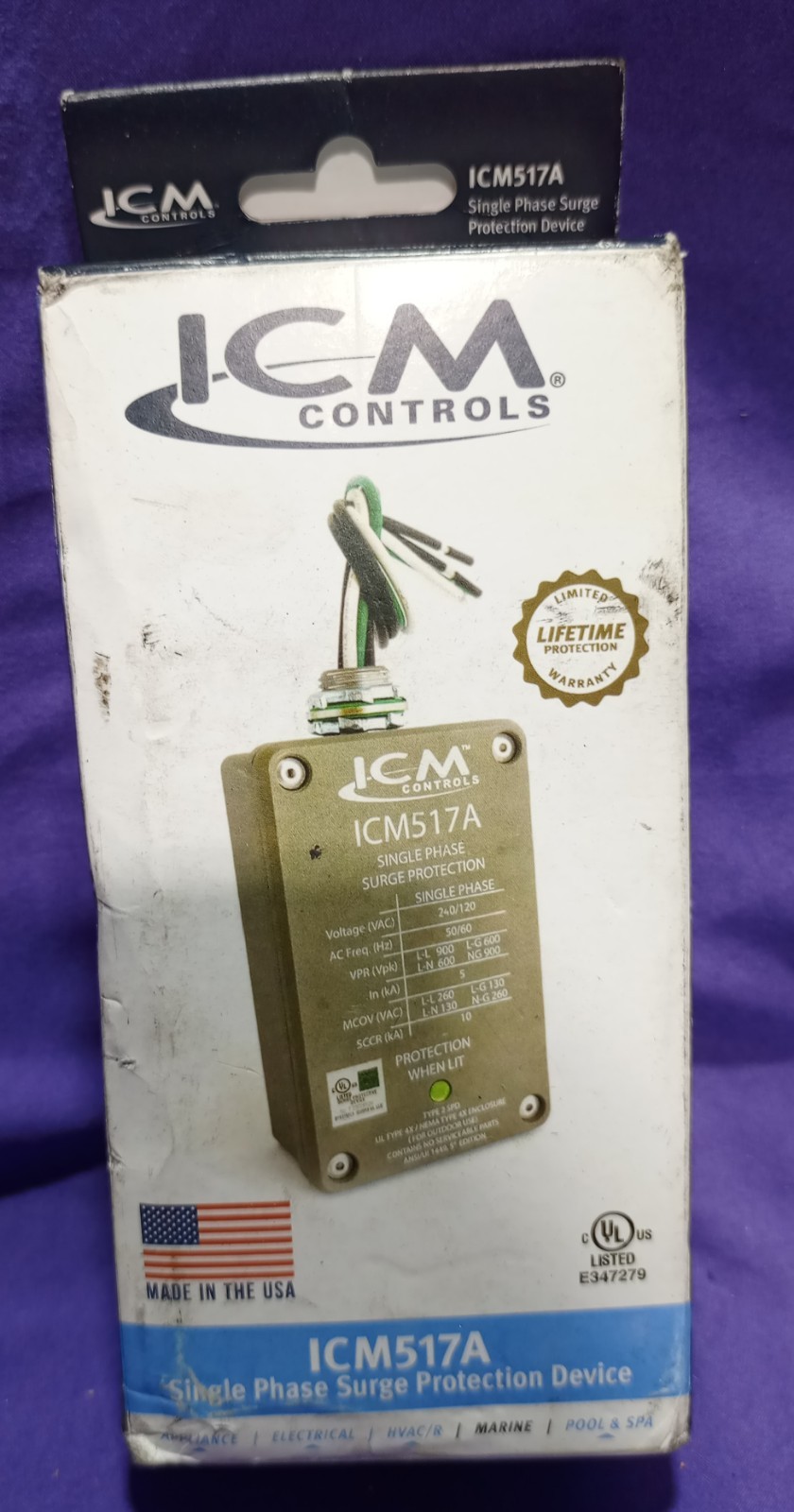 ICM Controls ICM517A Single Phase Surge Protection Device