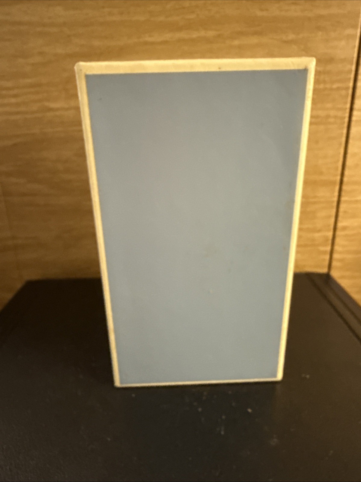 Semi Colon Business Card File Box with Alphabetical Divider Cards. Lift Tab