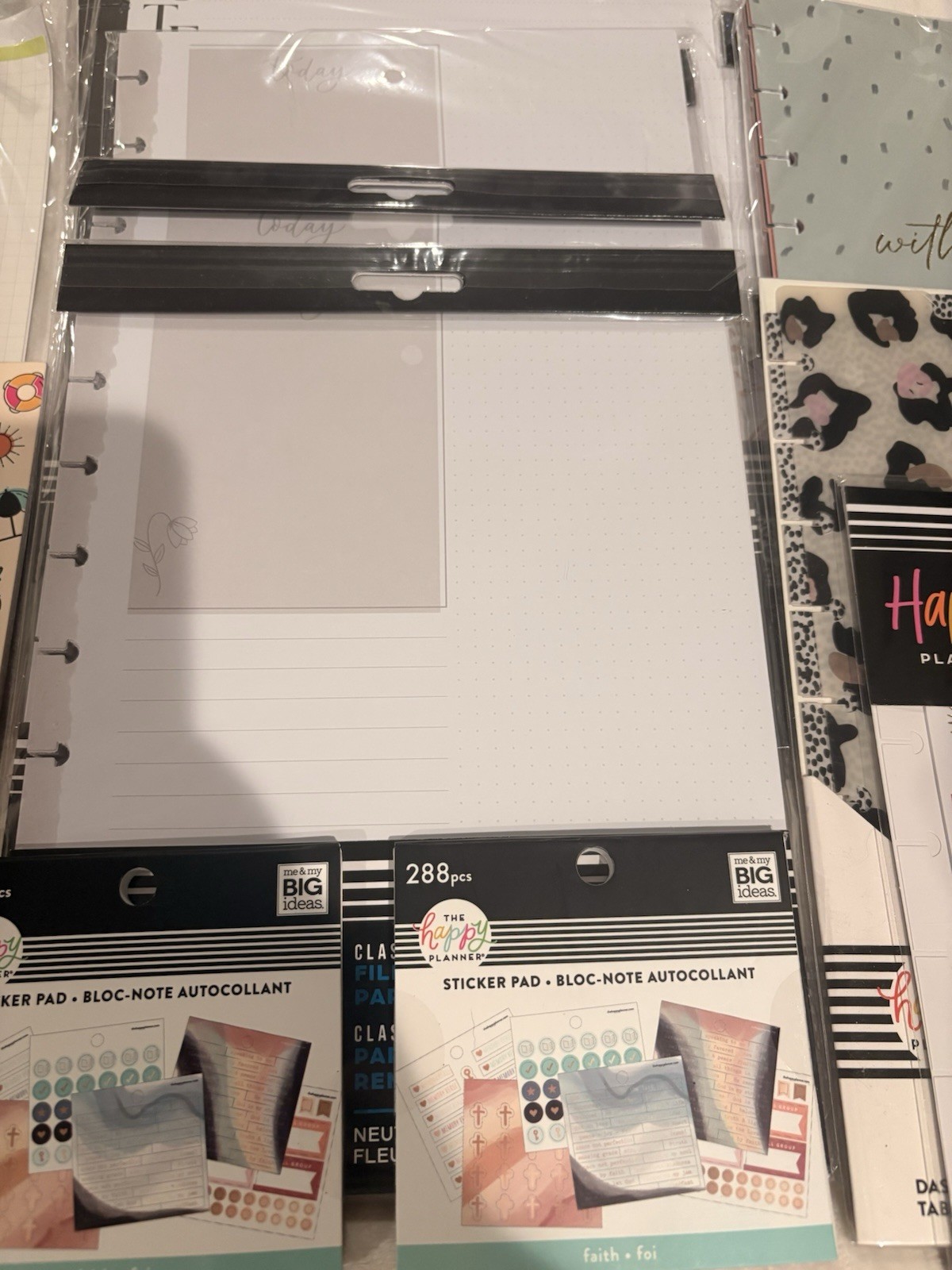 15 Item Assorted Lot The Happy Planner – Pages, Stickers, And More – Destash