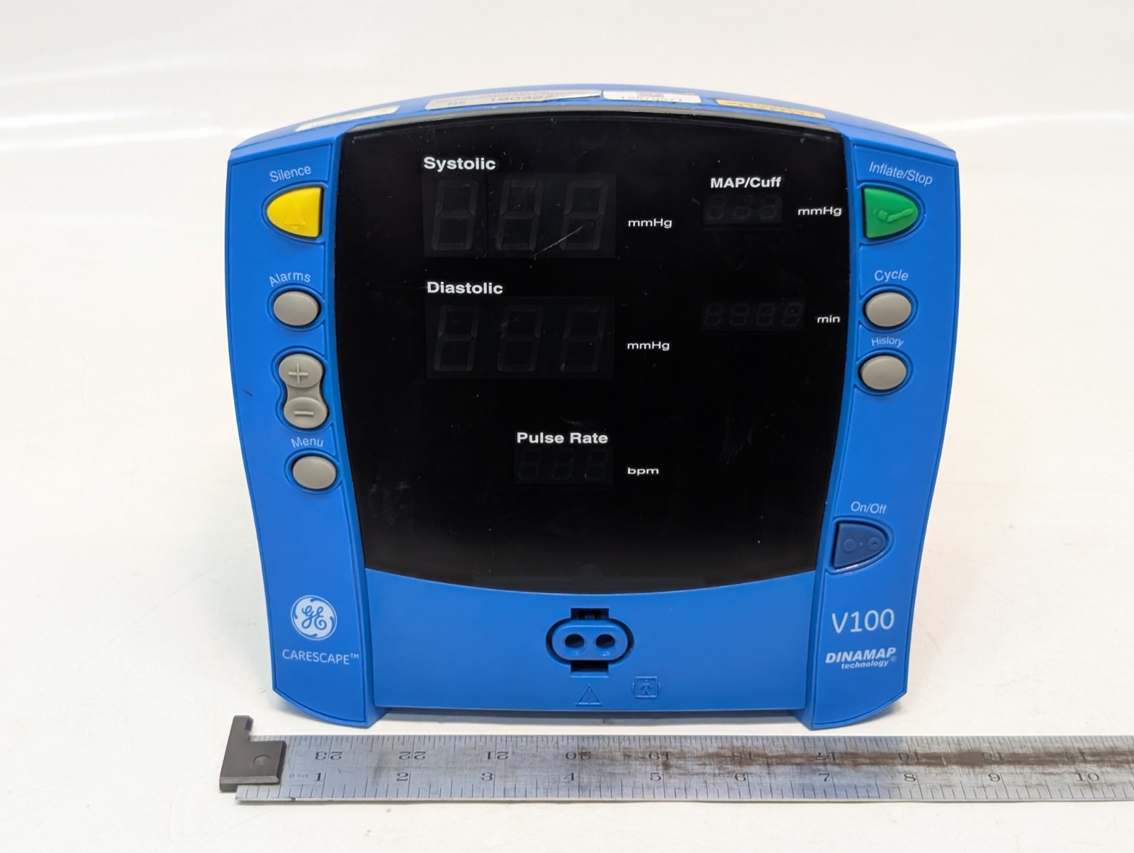 GE Medical Carescape V100 w/Dinamap Technology, 2038172-001-262552, 2034803-016