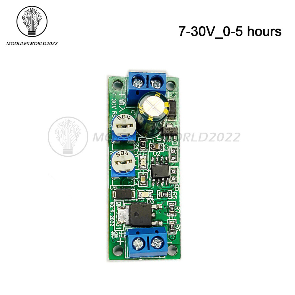 DC7-30V MOS Dual Cycle Timer Adjustable Delay On/Off Switch Timing Relay Module