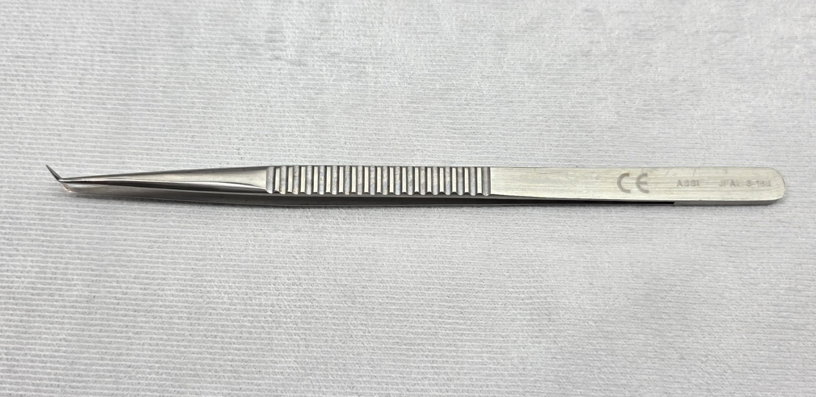 ASSI JFAL-3-18D Micro Dilating Forceps, 45 Degree Angled Tip, 0.3mm