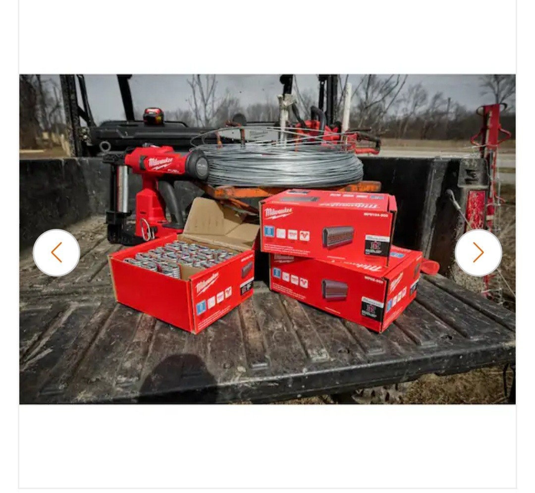 1-1/2 In. 9-Gauge Galvanized Staples For M18 FUEL Utility Fencing Stapler