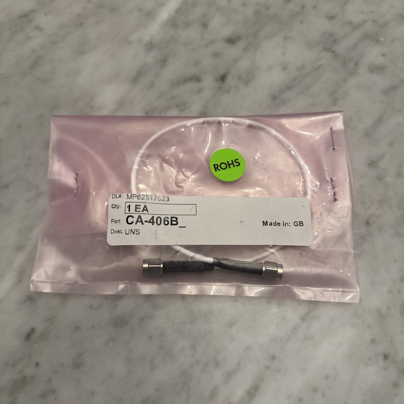 Keithley CA-406B SMA 13” SMA-SMA Male 50 Ω : 3 GHz