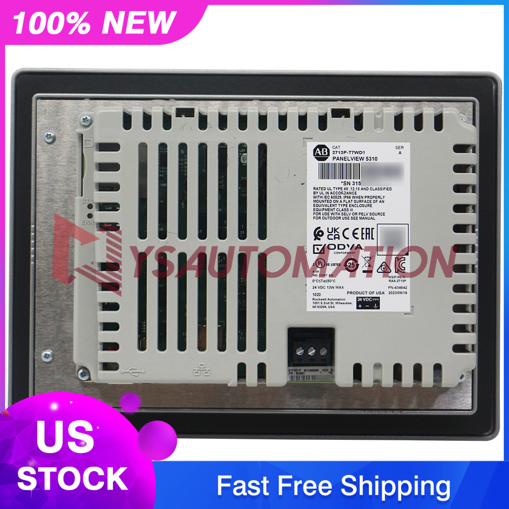 NEW ALLEN BRADLEY 2713P-T7WD1 PanelView 5310 Graphic Terminal AB2713PT7WD