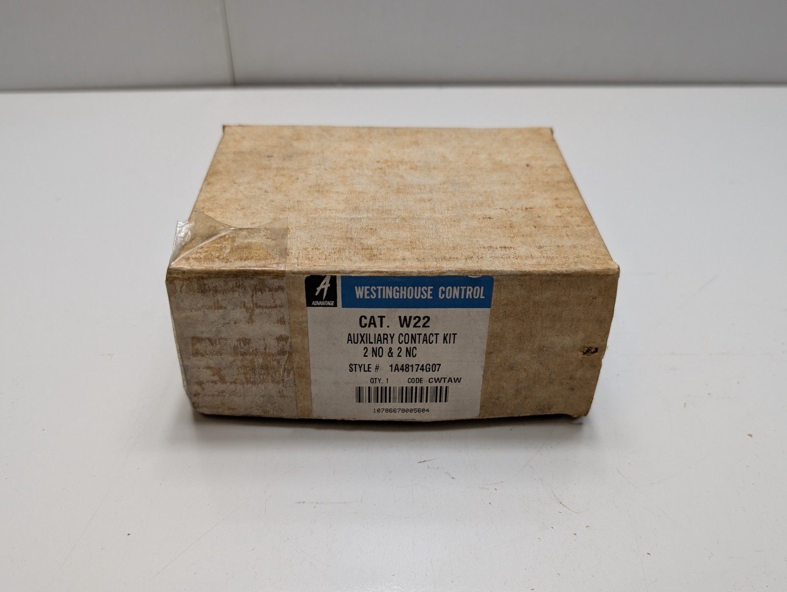 WESTINGHOUSE W22 Auxiliary Contact 2 NO 2 NC 1A48174G07 A600AC