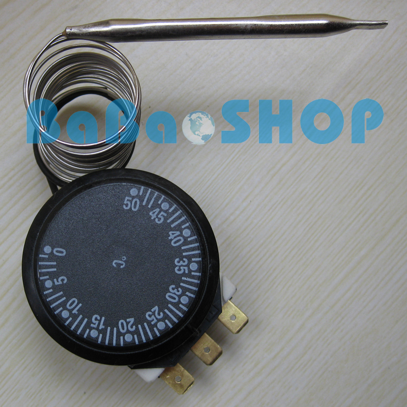 0~50 °C /32~122°F Degrees Adjustable Capillary Thermostat Temperature Controller