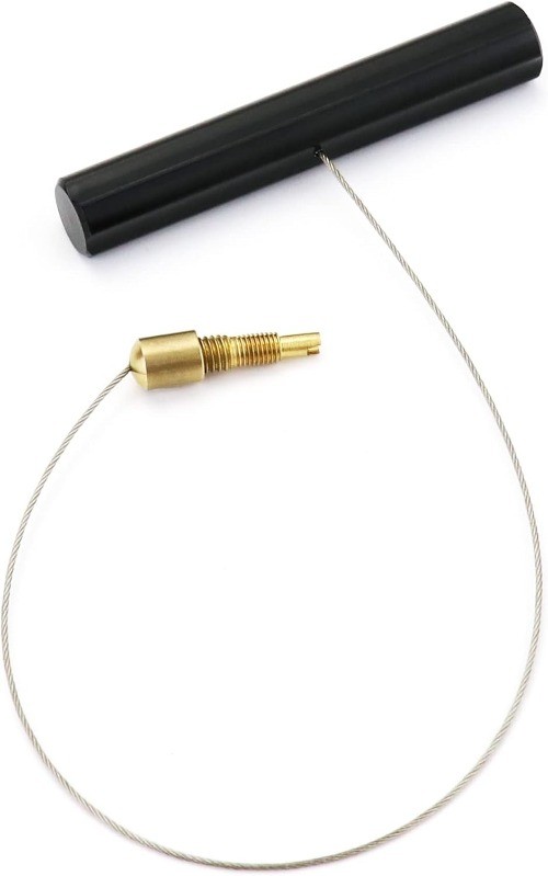 Motorcycle Tire Valve Stem Puller Tool for Installing Inner Tubes & Rim Locks on