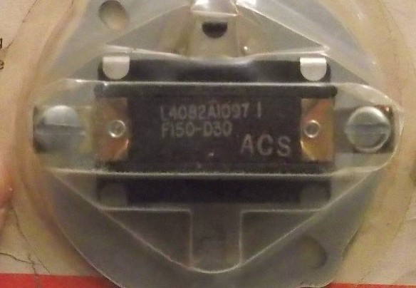 HONEYWELL L4082A SNAP-DISC FAN CONTROL – Prepaid Shipping