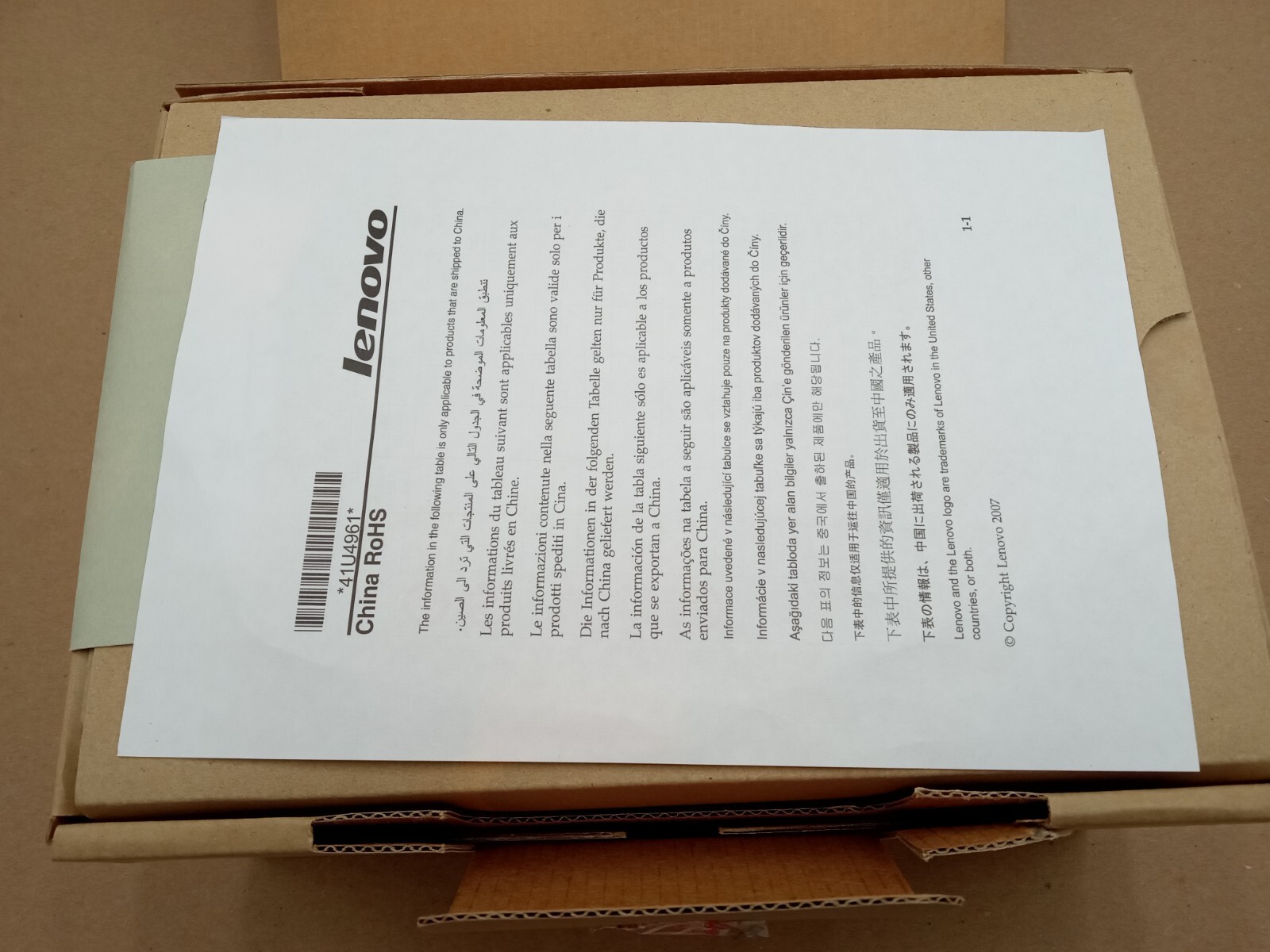 Genuine Vintage Lenovo USB Portable 3.5″ Diskette Disk Drive 1.44mb bag Software