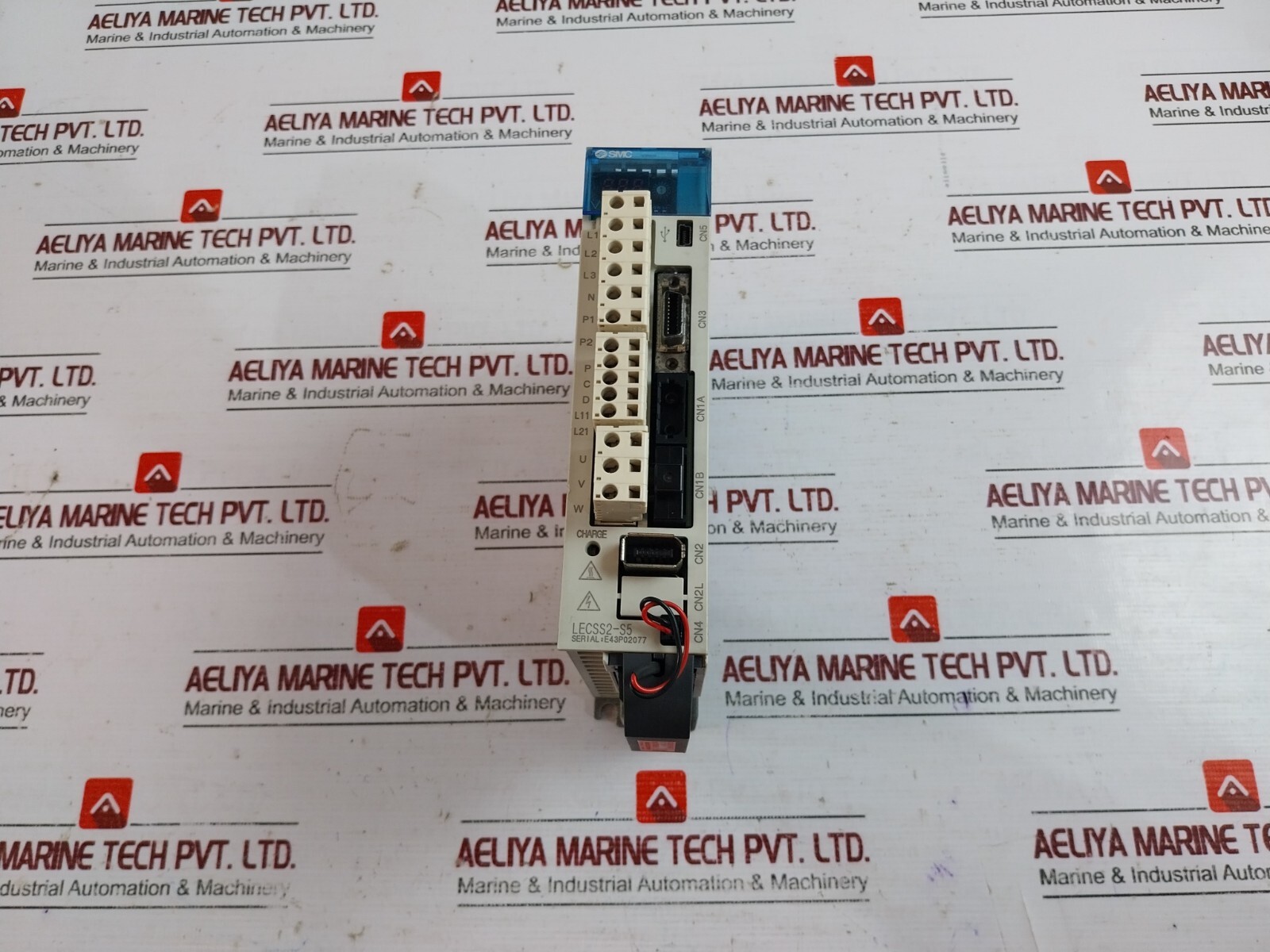 SMC LECSS2-S5 AC Servo Motor Controller 100W 0-360Hz 3.6V, 2000mAh 170V 200-230V