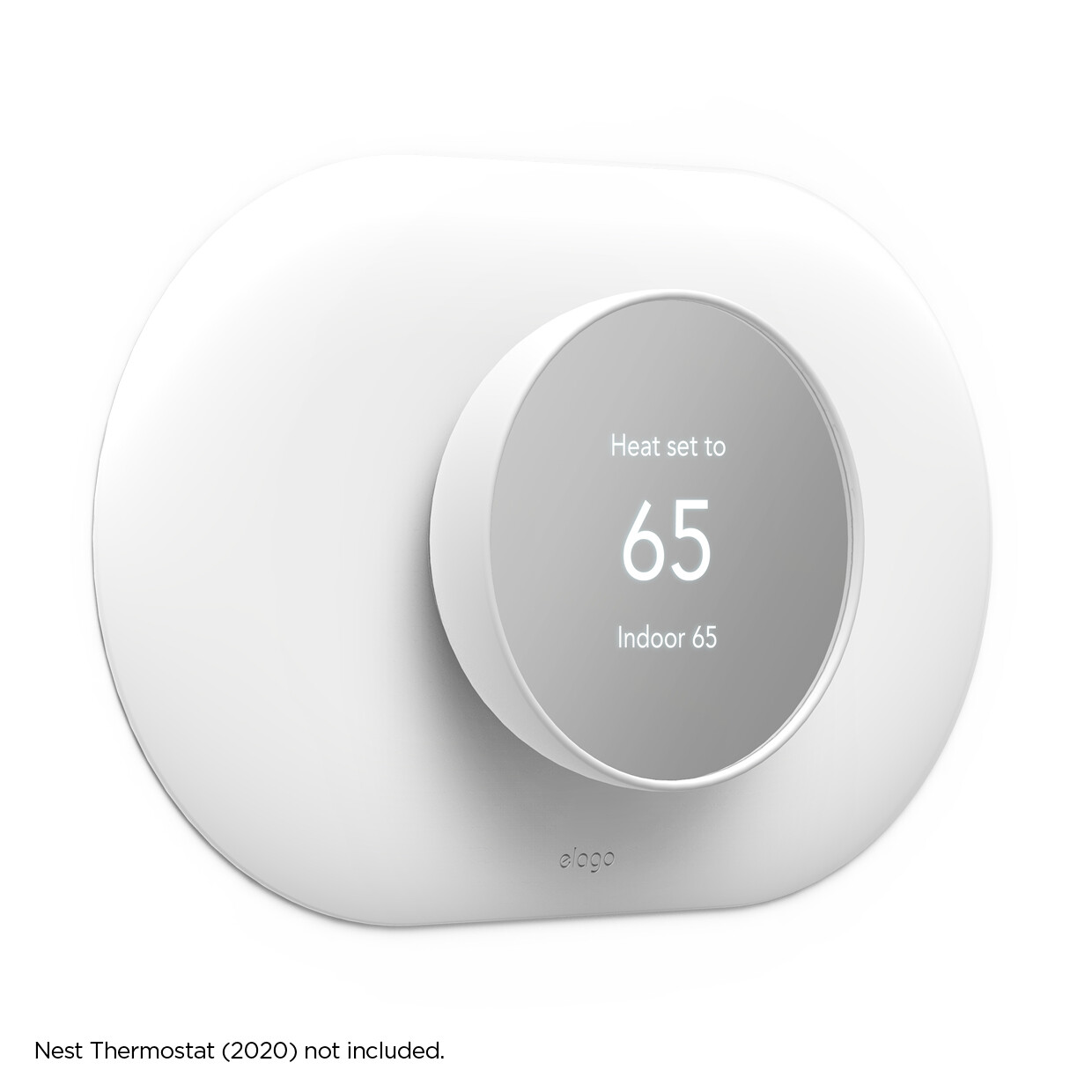 Google Nest Wall Plate Cover for Google Nest Thermostat 2020 – elago® [White]