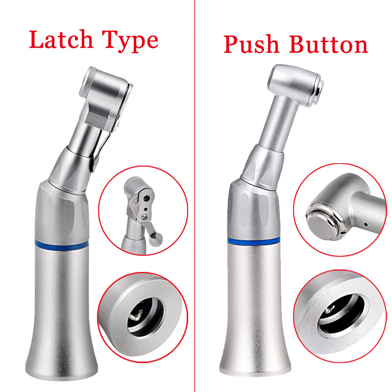 Dental Slow Low Speed Handpiece E-type Push Button/ Latch Contra-Angle NSK Style