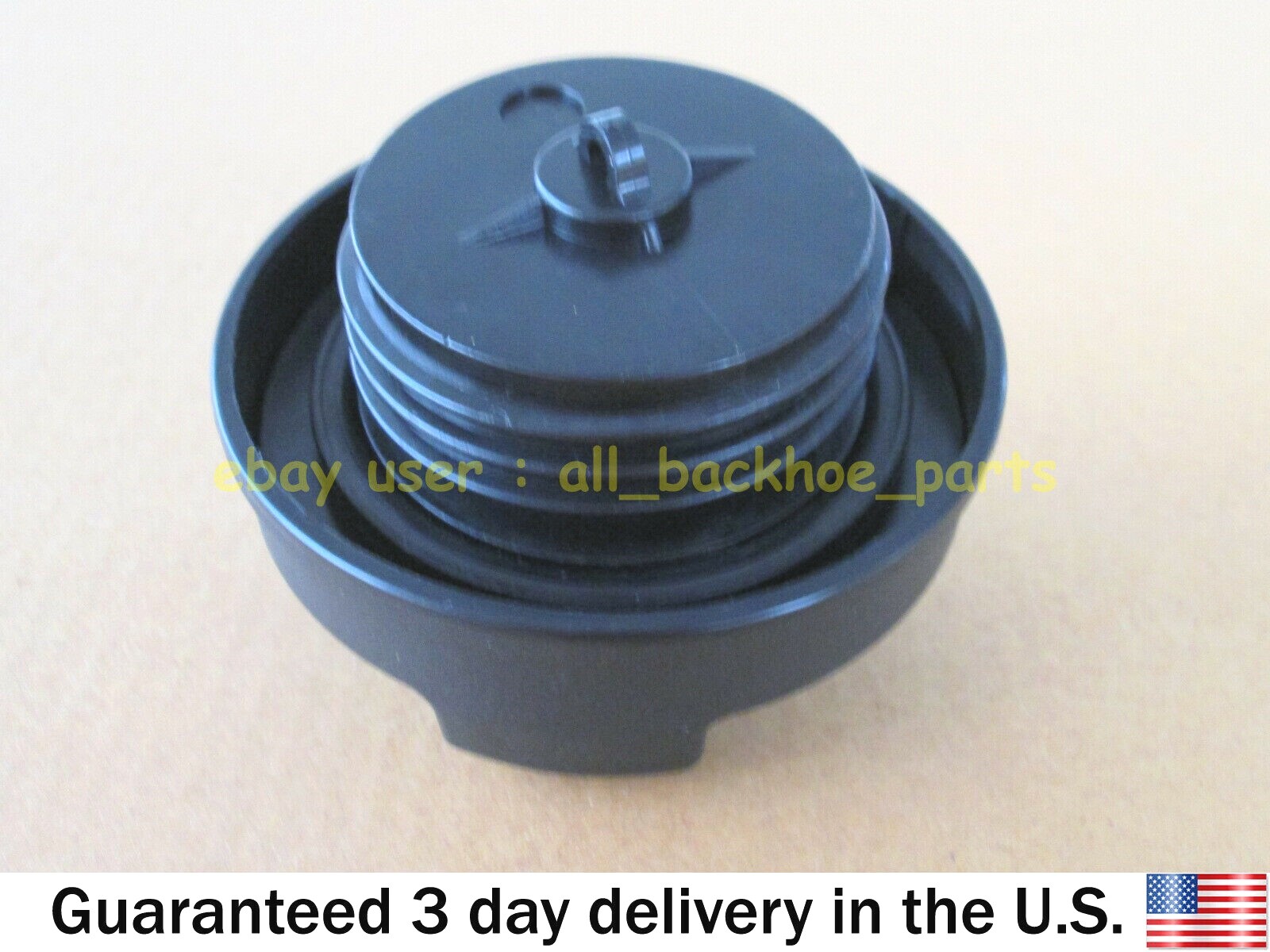 JCB BACKHOE – DIESEL FUEL TANK CAP WITH 2 KEYS (PART NO. 332/F4780 331/11403)