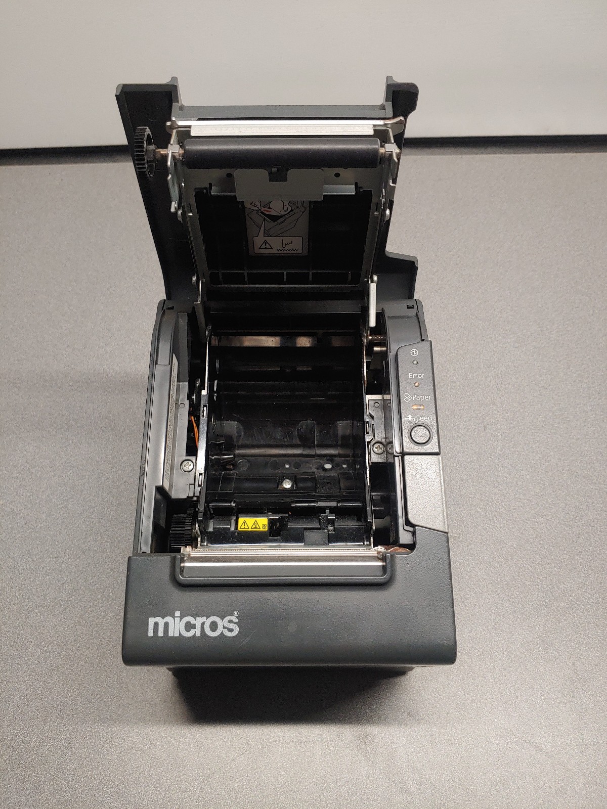 Epson TM-T88V M244A PoS Receipt Printer w/ Micros IDN Interface Card, Power Supp