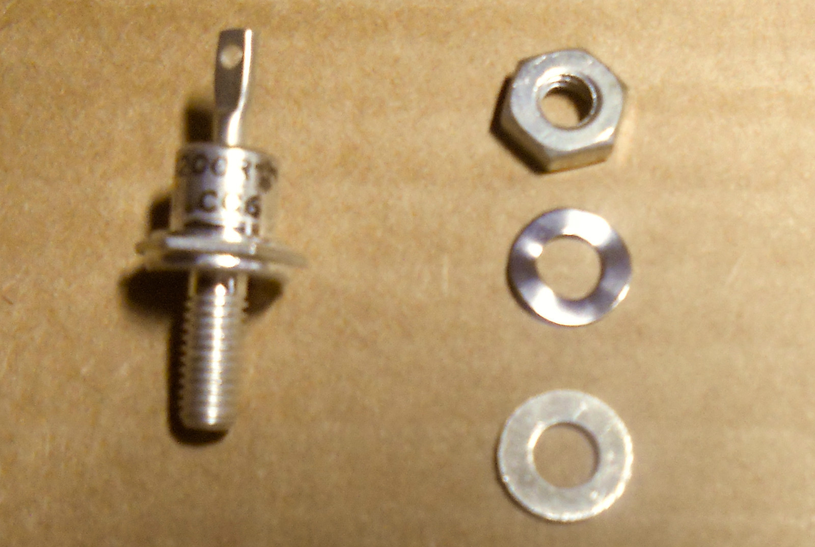 Two new Z3B200R, 200.0 Volt 10 Watt Zener Diode Reverse Polarity.